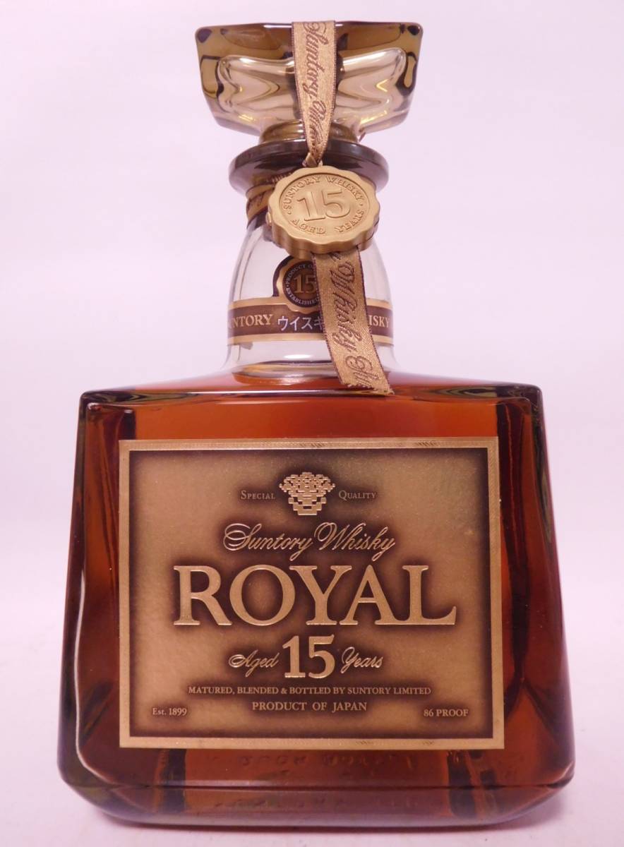 サントリー ローヤル 15年 最も安い ゴールドラベル 43度750ml