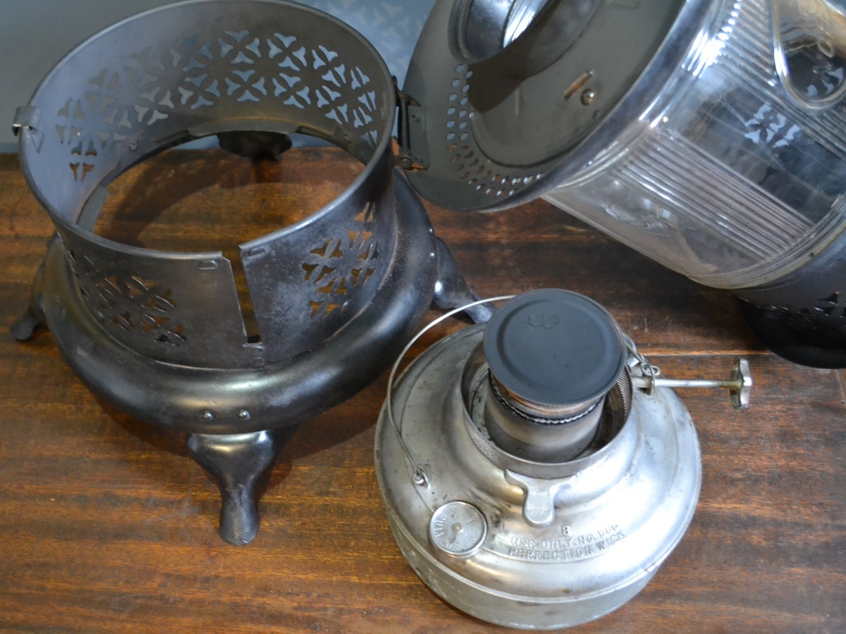 激レア 】 パーフェクション ストーブ 1527 パイレックス製ガラス USA