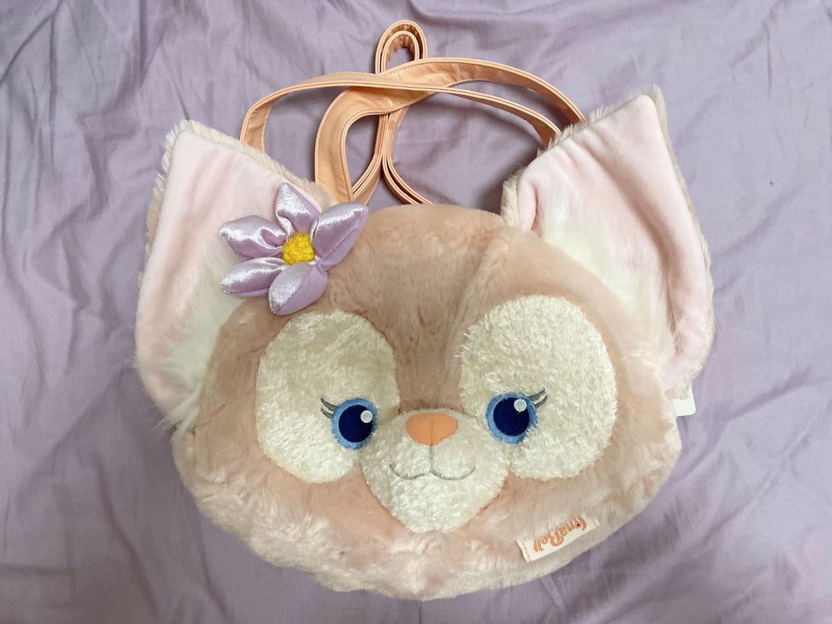 レア！新品 上海 ディズニー ダッフィーBIGフェイスバッグ 3WAYバッグ