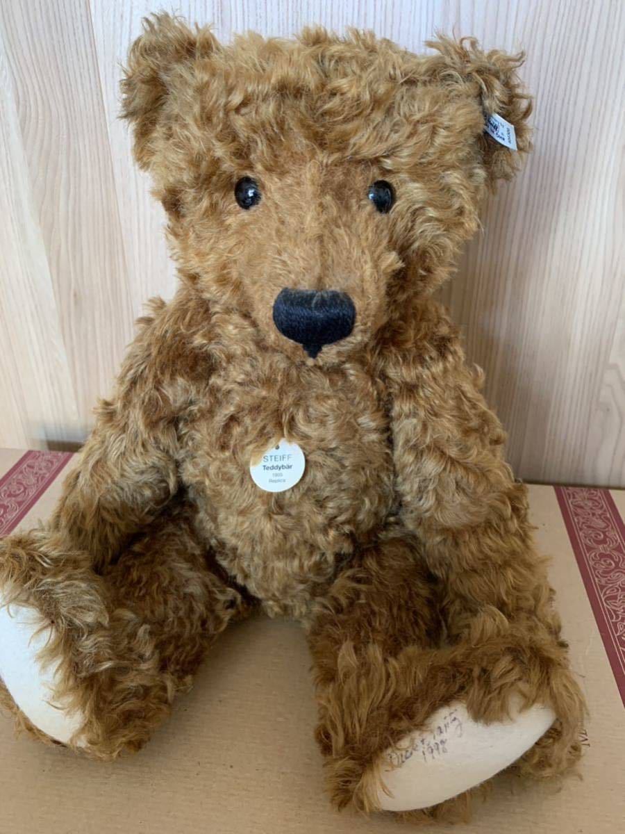 Yahoo!オークション - シュタイフ テディガール1905レプリカ サイン入