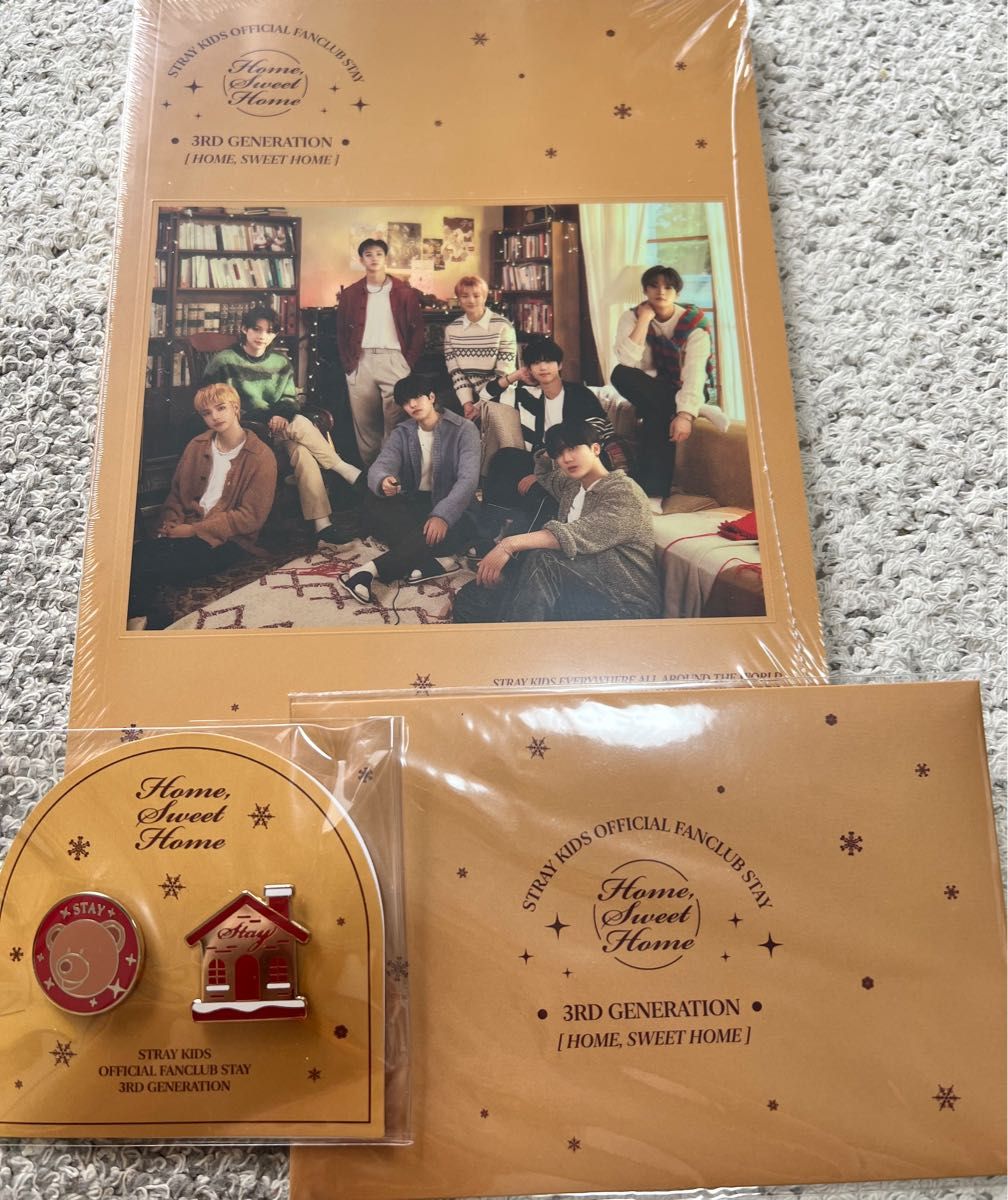 straykid stay 3期 韓国FC ウェルカムキット 入会特典 スキズ ファン