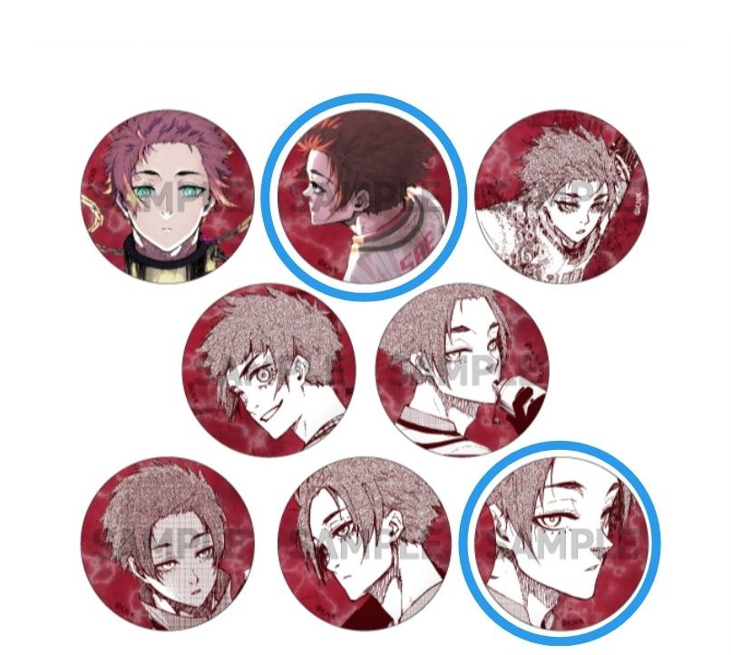 糸師冴 ブルーロック展 缶バッジ 12/27まで ブルーロック展 EGOIST