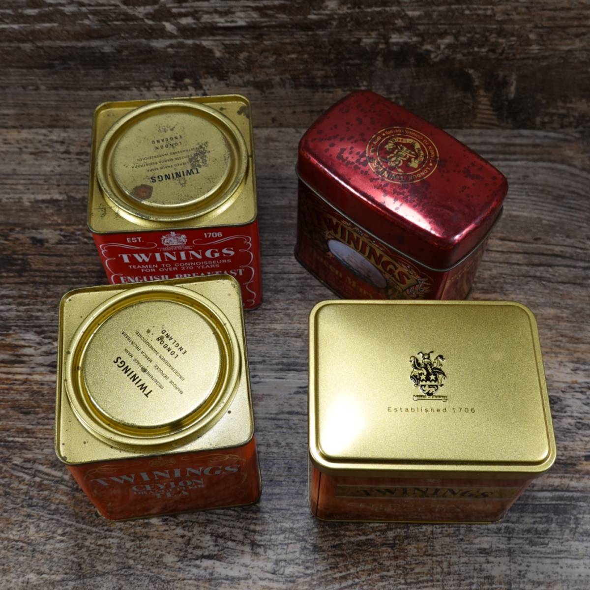 トワイニング 紅茶 缶 4個セット｜Yahoo!フリマ（旧PayPayフリマ）