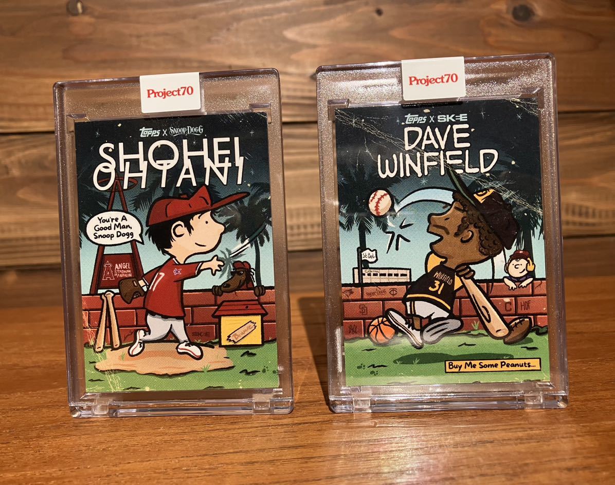 未開封】Topps Project70® 大谷翔平#890,891 2枚セット Yahoo