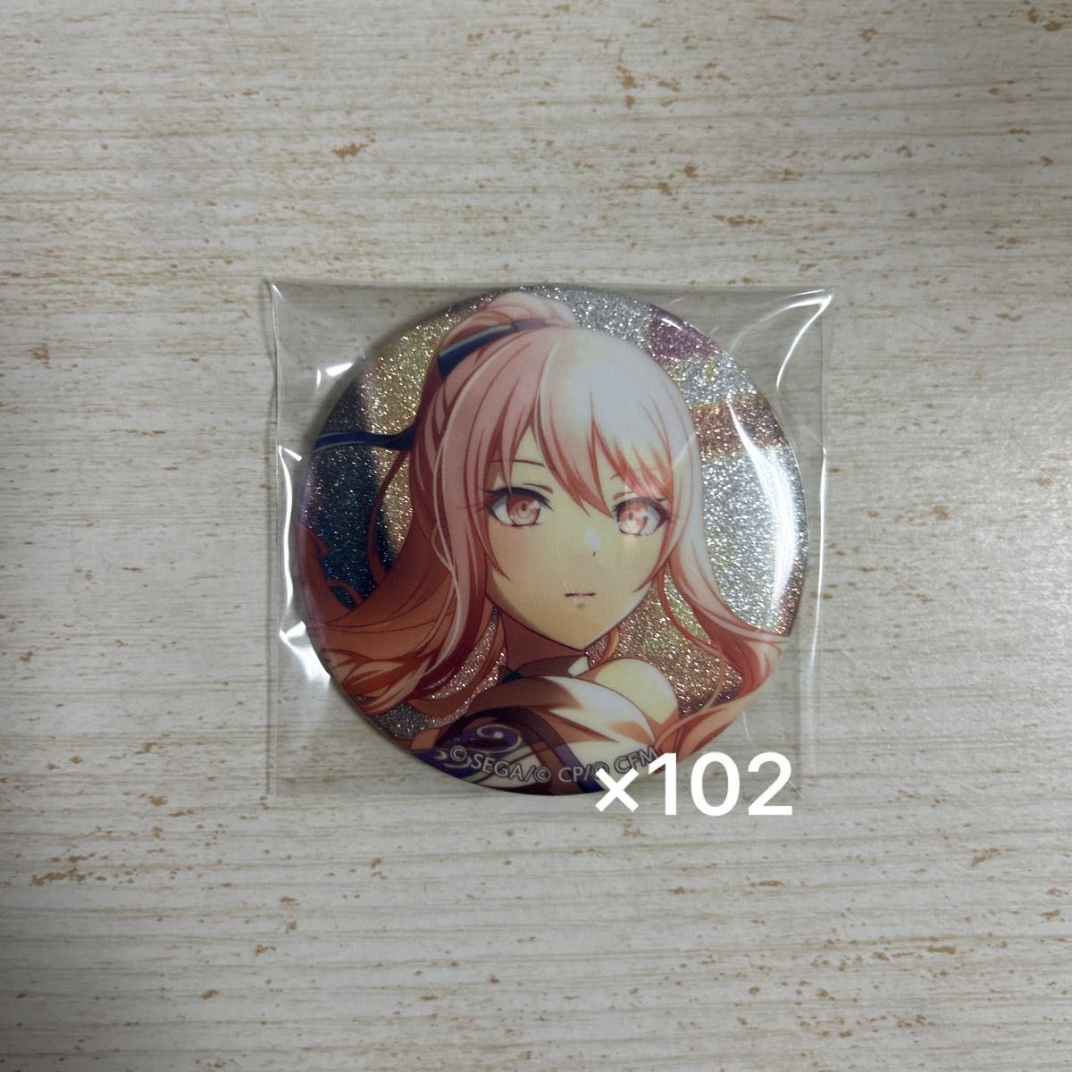 プロセカ エピカ 箔押し 7A グリッター缶バッジ 14B ロウワー 瑞希