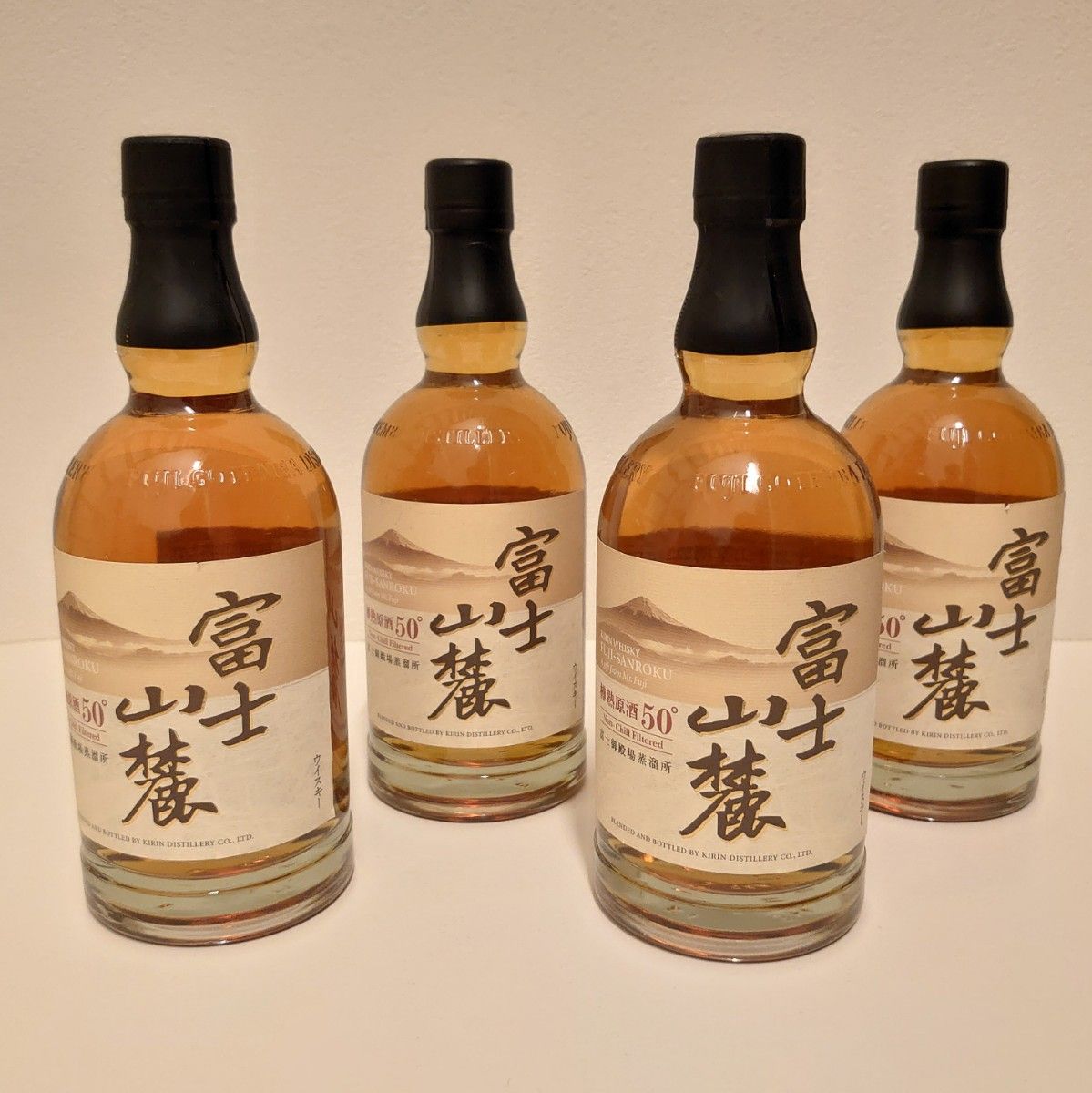 未開栓 キリン 富士山麓 樽熟原酒 50度 4本セット 700ml KIRIN