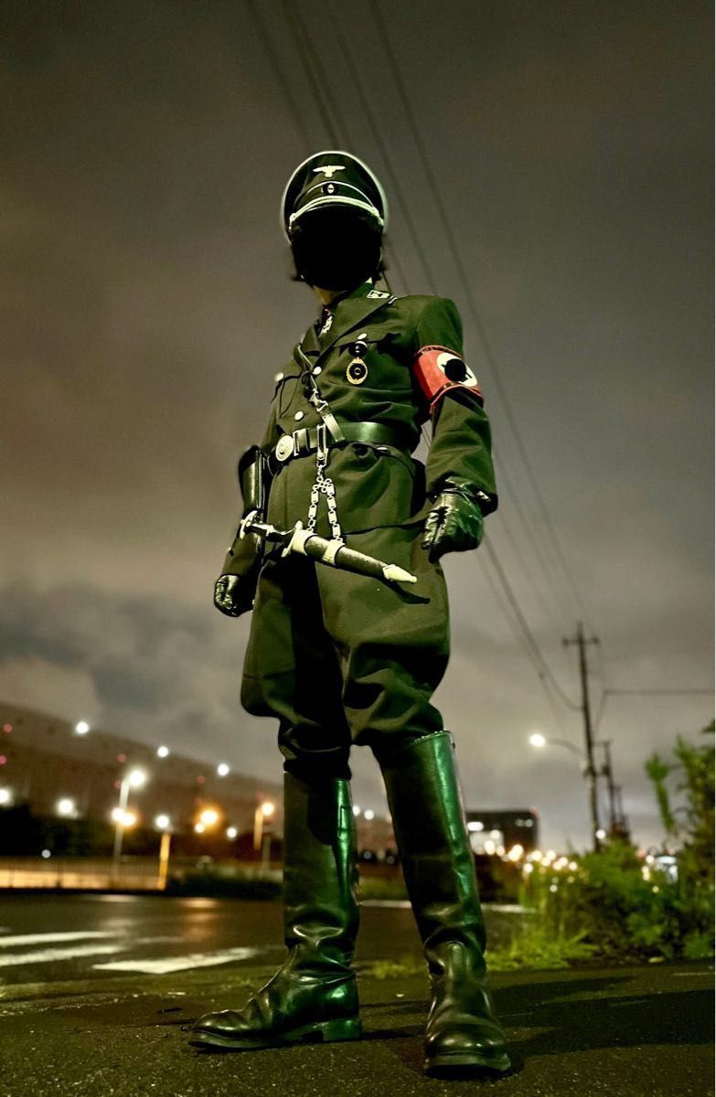 ミリタリー〉【ドイツ軍 】軍服 制服 乗馬ズボン(Lサイズ）☆ WW2