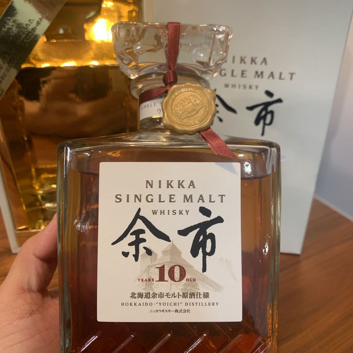NIKKA シングルモルト余市 10年 700ml 箱入り