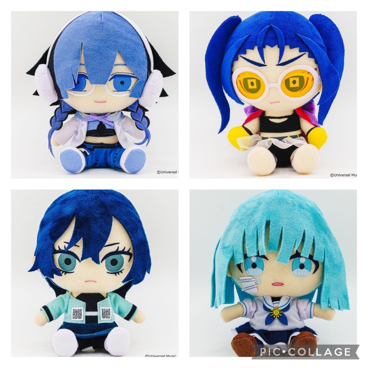 Ado 記念日 、 hibana 、 夜のピエロ ぬいぐるみ セット