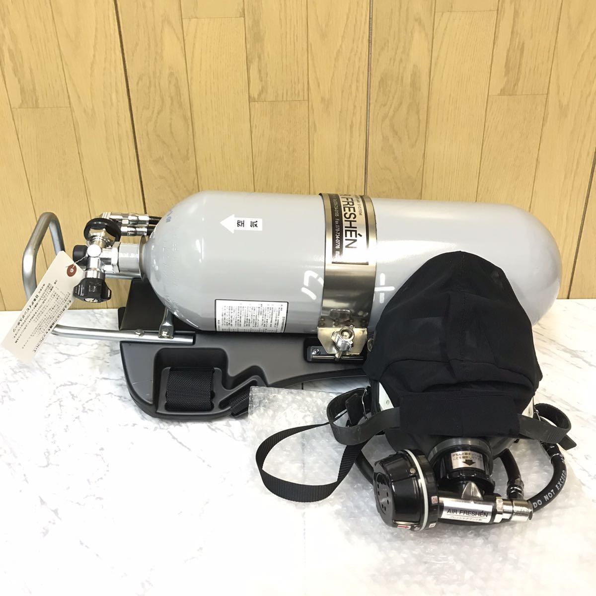 日本ダイビングスポーツ NDS エアーフレッシャン 陽圧型 8型 デマンド