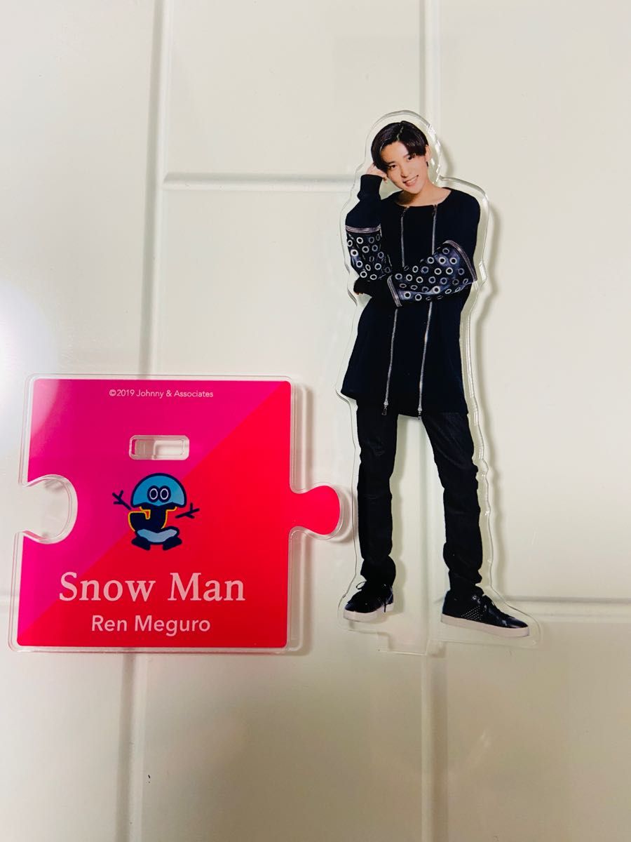 目黒蓮 第1弾 アクスタ アクリルスタンド めめ SnowMan｜Yahoo!フリマ
