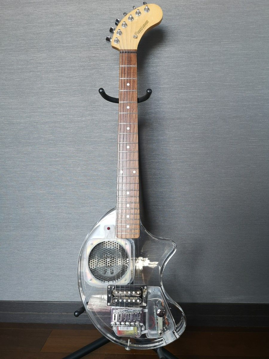 FERNANDES フェルナンデス ZO-3 アンプ内蔵 エレキギター スケルトン