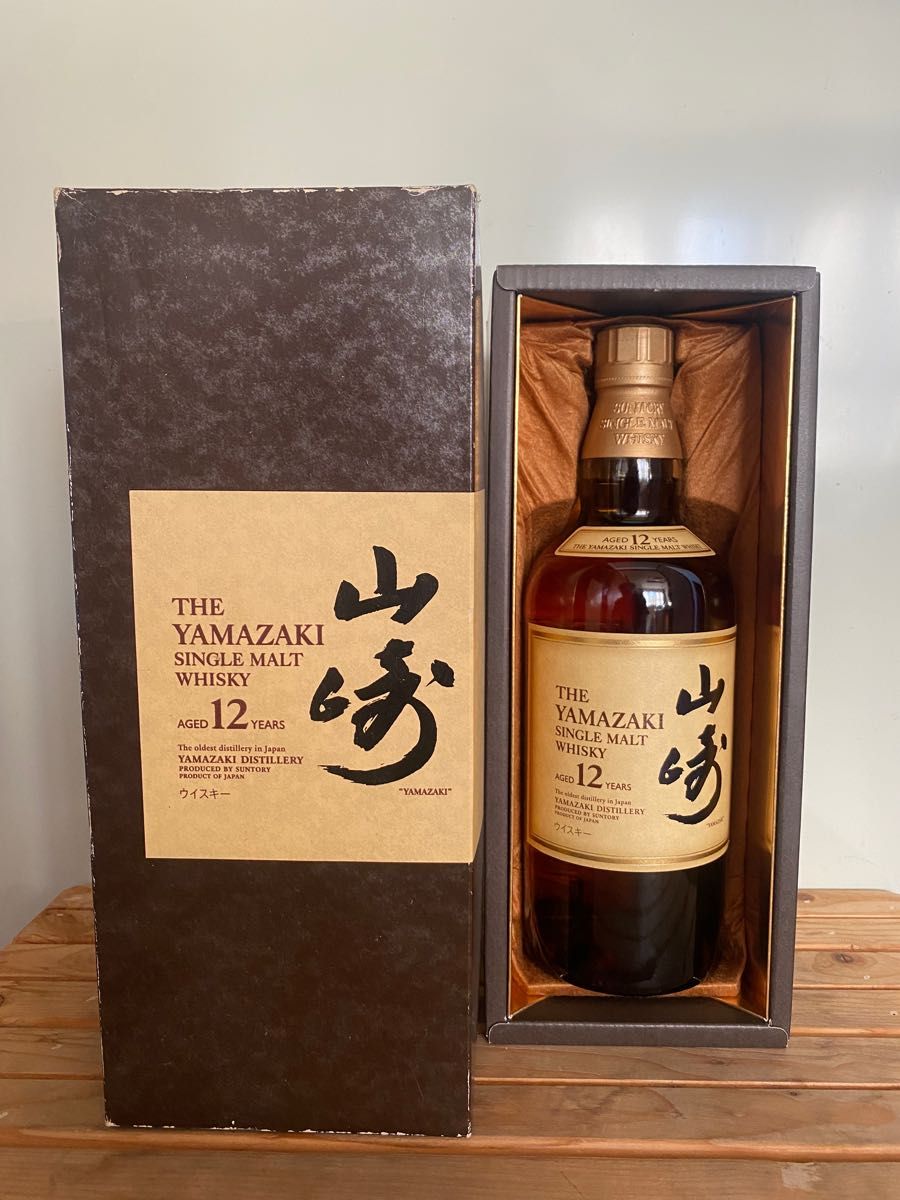 山崎12年 未開封 箱なし 新品未開封 サントリー 山崎 12年 ウィスキー 箱