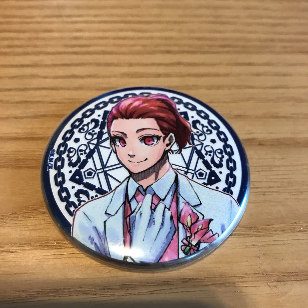 ブルーロック 潔世一 アルティメタル缶 缶バッジ ブルーロック展 原画