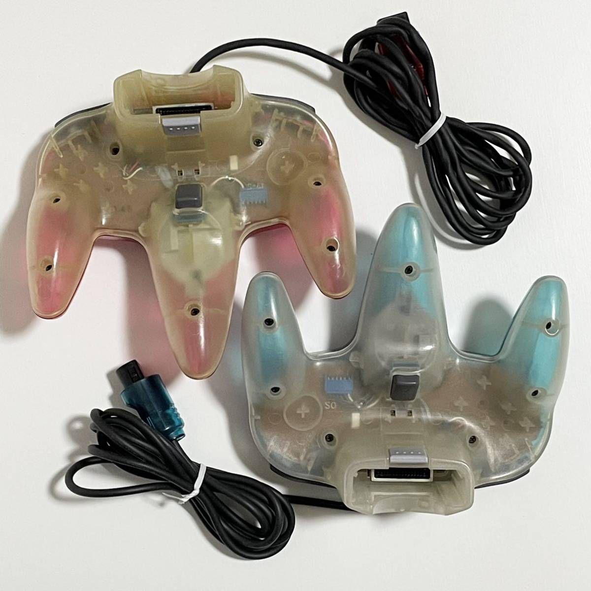 動作確認済み ニンテンドー64 クリアレッド 本体 メモリー拡張パック