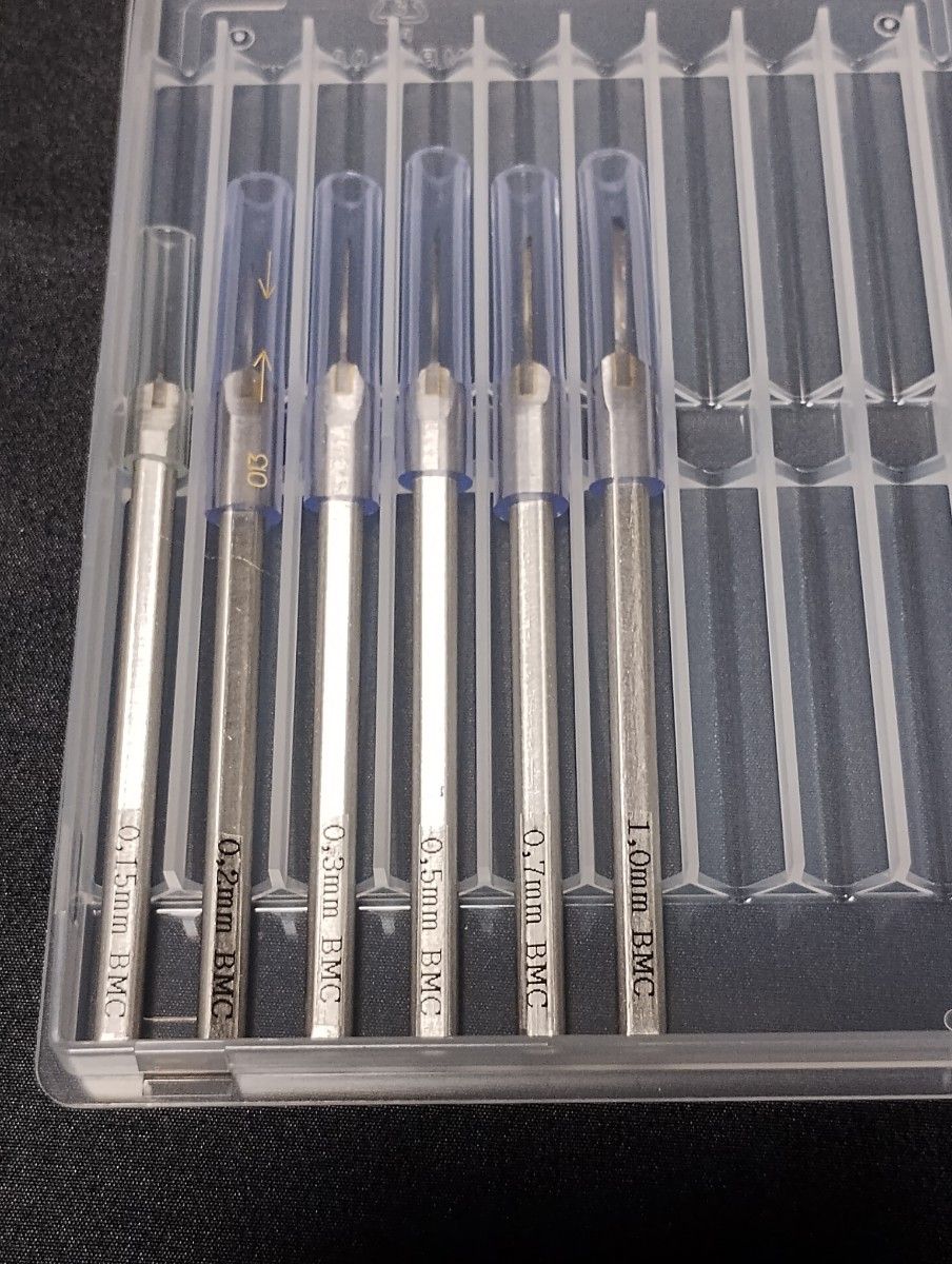 低価，SALE スジボリ堂BMCタガネZERO他6本セット