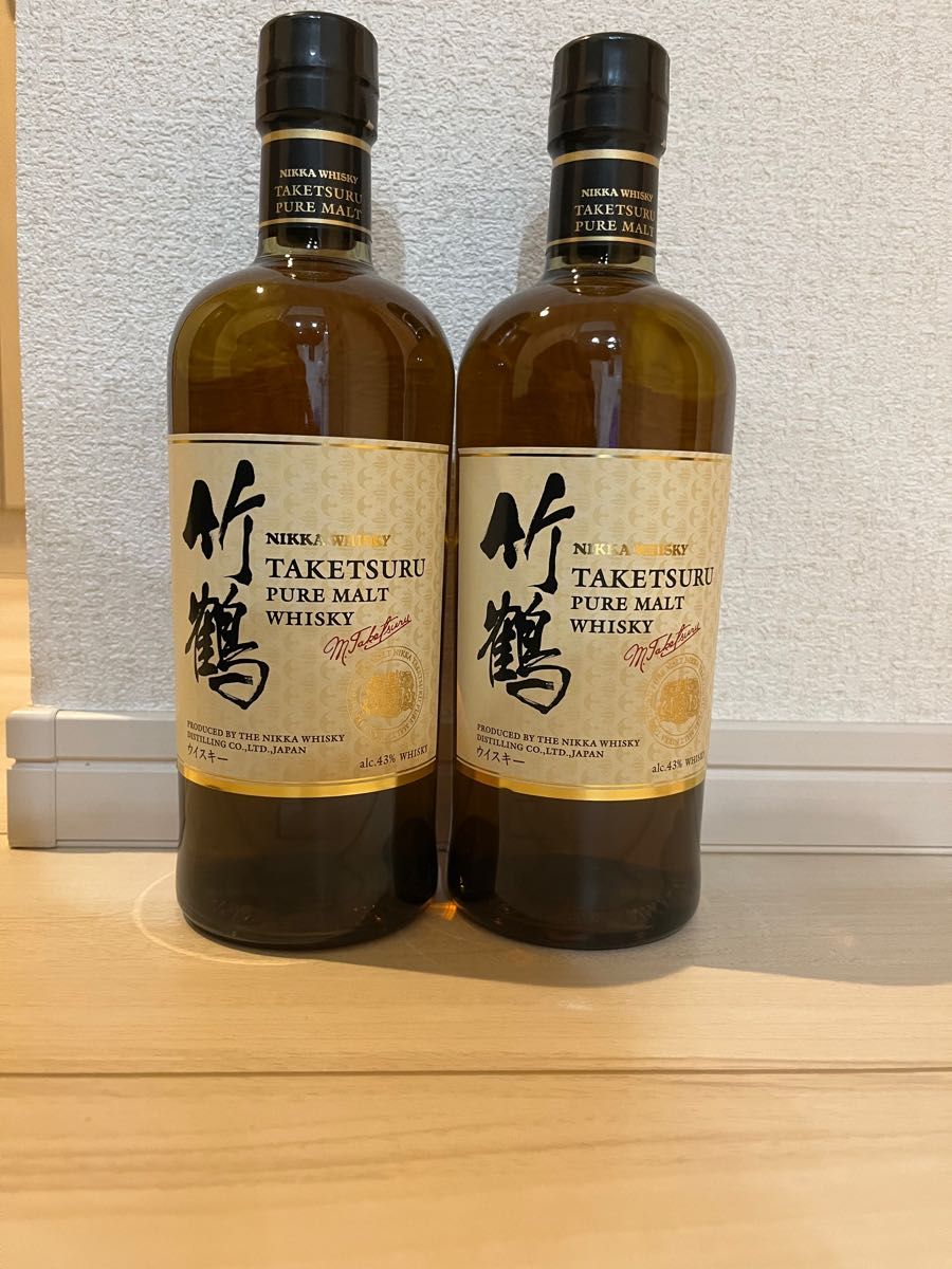 ニッカ 竹鶴 ピュアモルト 新旧飲み比べ 竹鶴 新旧2本セット 竹鶴