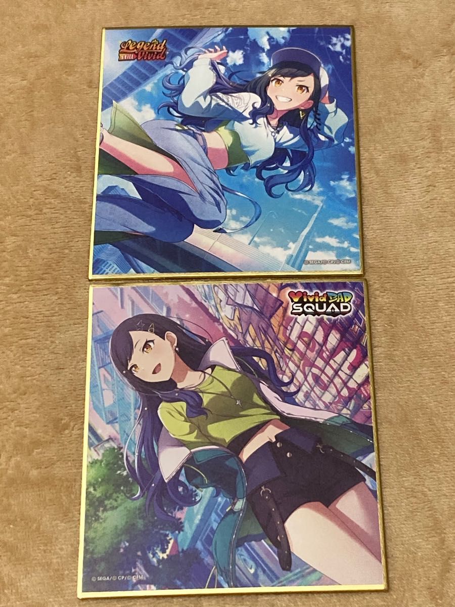 プロセカ 白石杏 色紙 ジュンブラ 23A プロセカ 白石杏 色紙