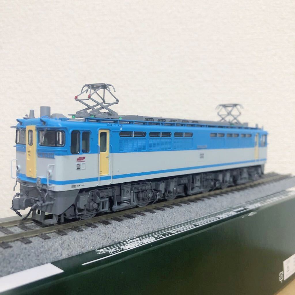 ☆塗替え加工品☆ KATO EF65 JR貨物 EF65-2127 カトー ☆塗替え加工品