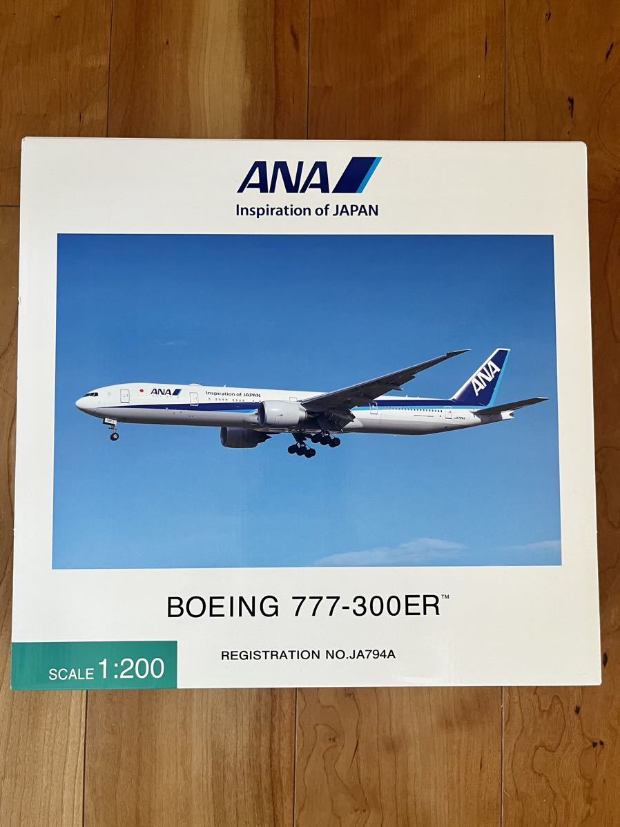 全日空 ANA B777-300 1:200 JA784A WB-Models www.JetCollector.com