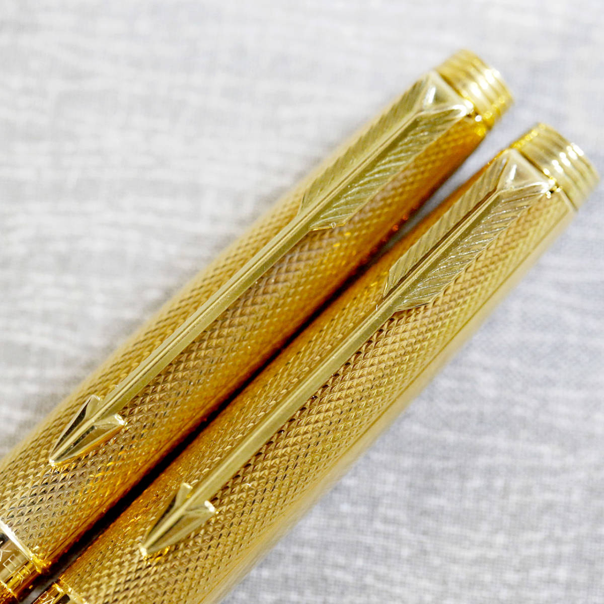 パーカー 万年筆 2本セット メッシュデザイン