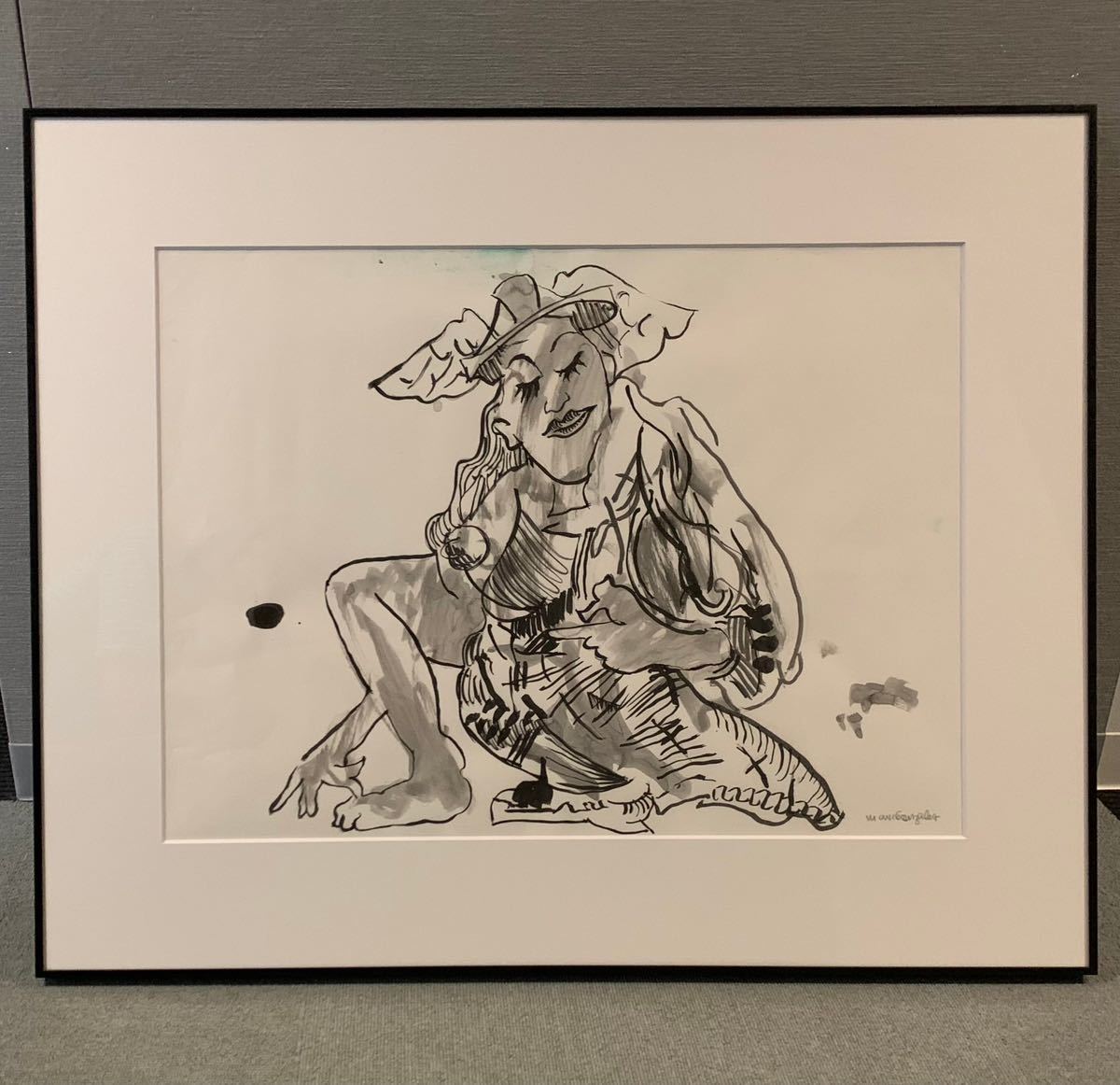 Mark Gonzales マークゴンザレス GONZ オリジナル原画両面作品