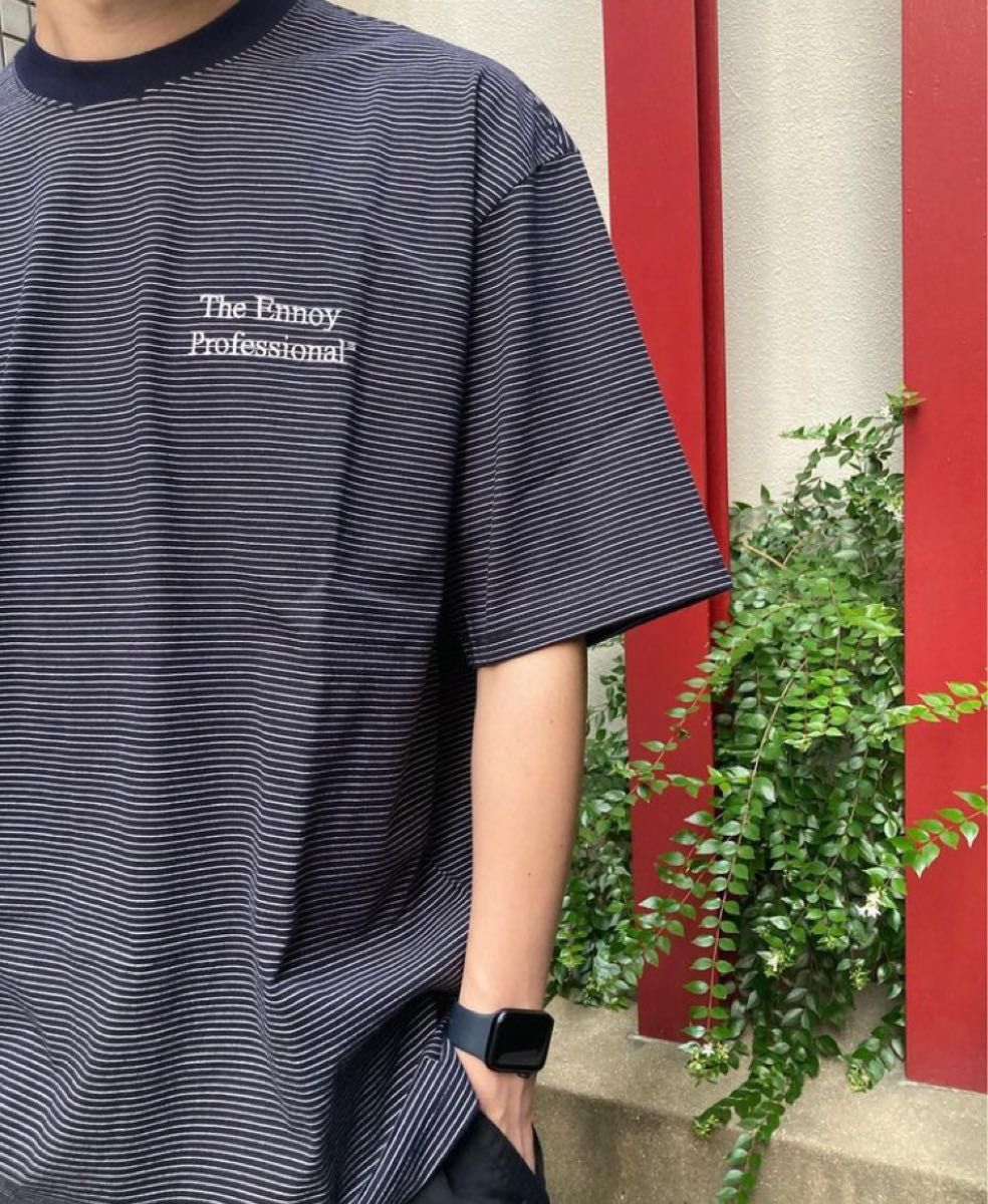 ENNOY S/S Border T-Shirt スタイリスト私物 エンノイ ボーダーTシャツ