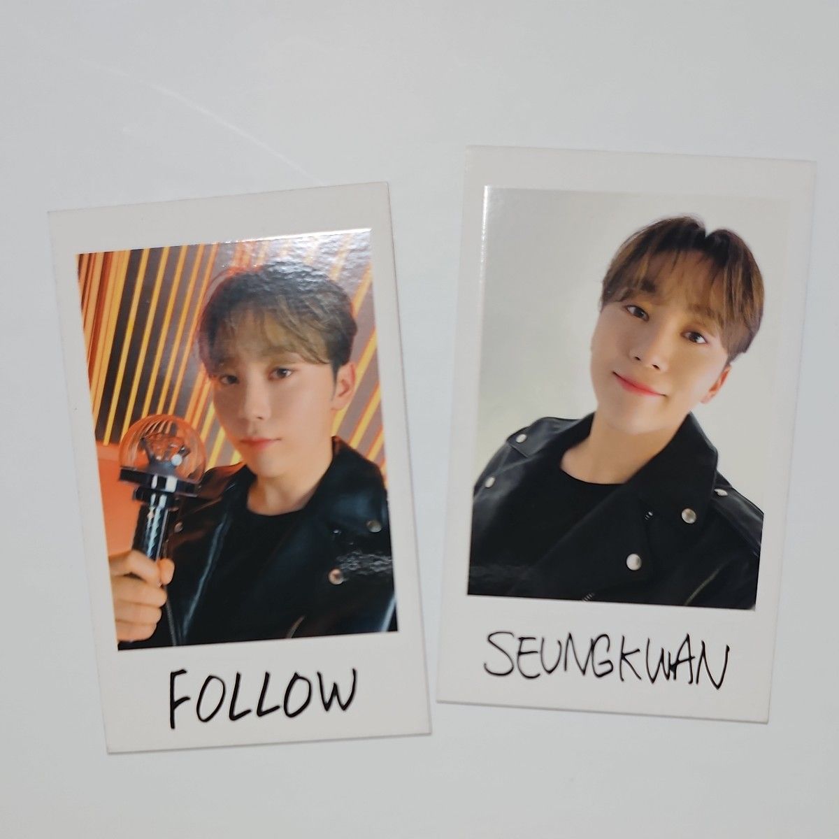 匿名配送】SEVENTEEN LOVE スクエア 直筆サイン入り スングァン 匿名