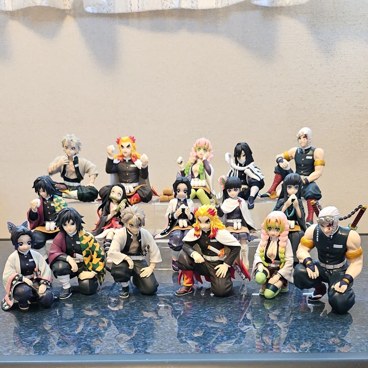 鬼滅の刃 ちょこのせプレミアムフィギュア 柱合会議 柱稽古 8種セット