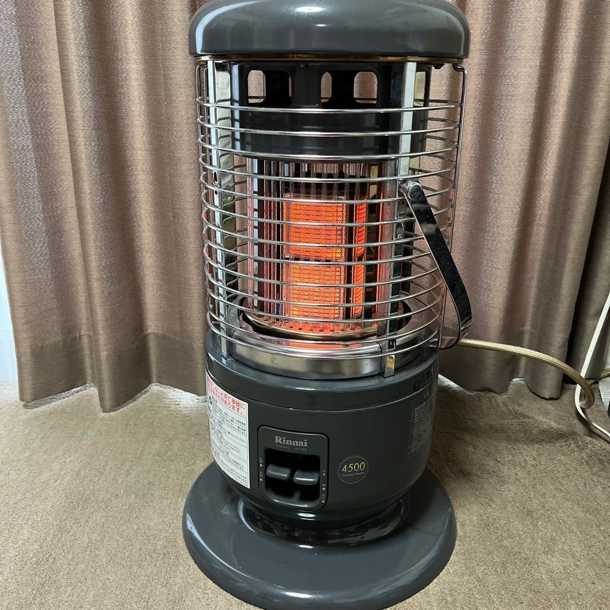 Rinnai Ceramic Heater 1500ガスストーブ ガス赤外線ストーブ