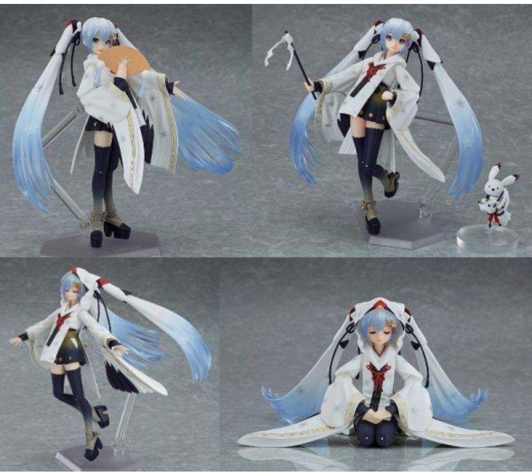 送料込 figma EX-045 雪ミク タンチョウ巫女ver. (SNOW MIKU 2018
