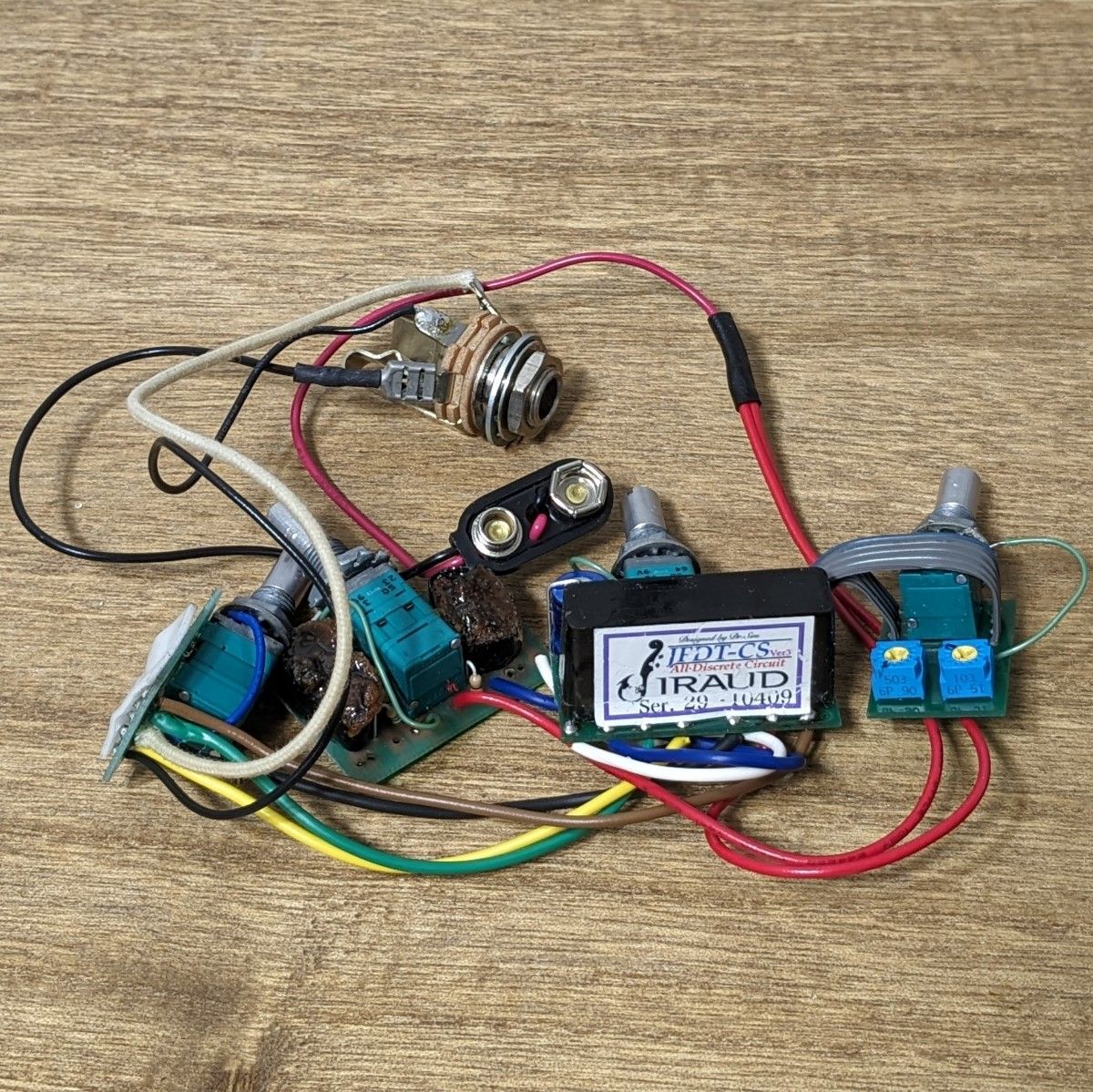 JIRAUD JFDT-HA（ベース用プリアンプ） Yahoo!オークション - Jiraud