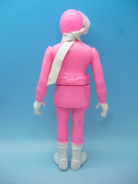 当時物 電子戦隊デンジマン デンジピンク ソフビ ポピー｜Yahoo!フリマ