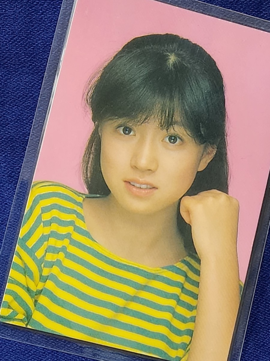 Yahoo!オークション - 中森明菜 80年代昭和レトロ ブロマイド 研音オフ