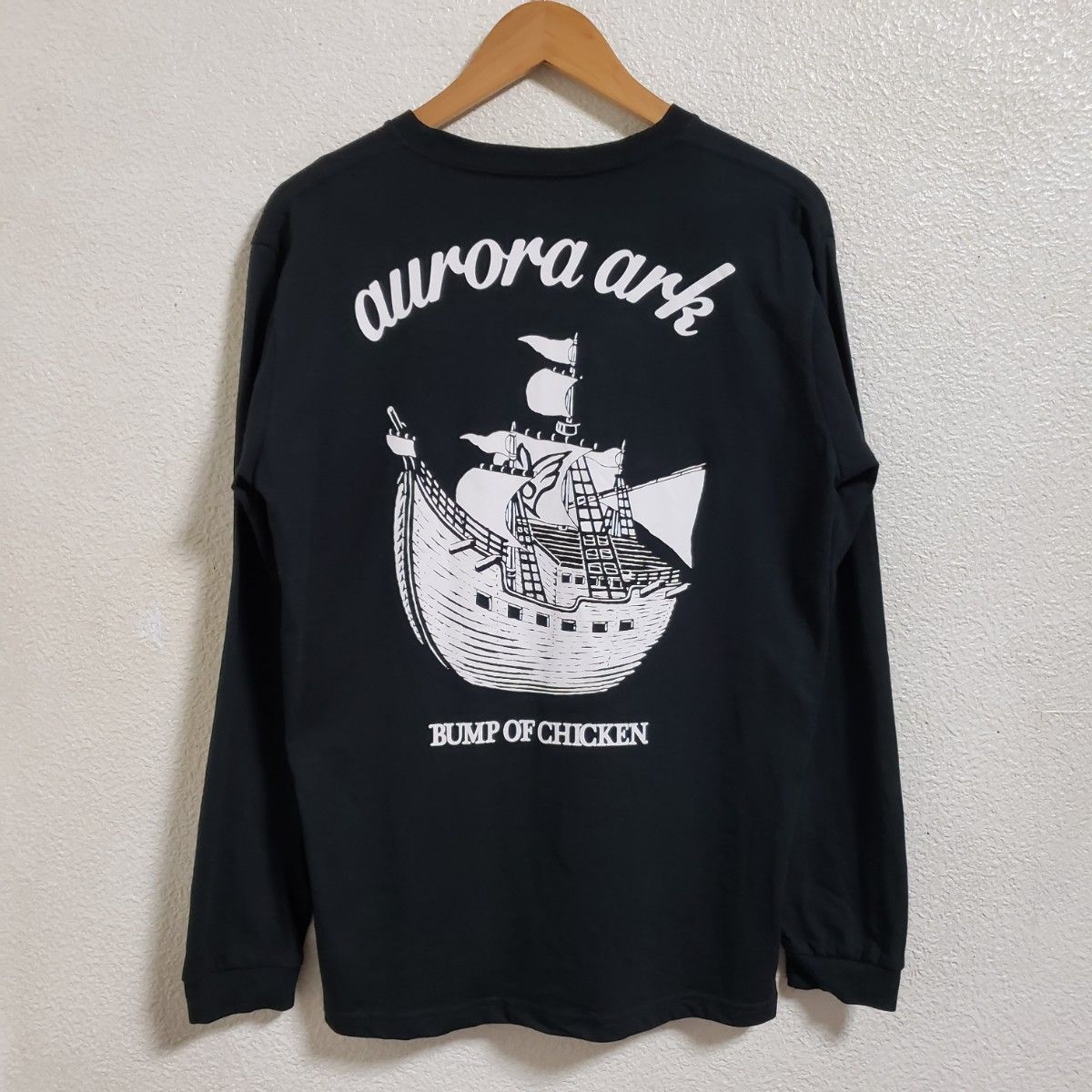 限定品】BUMP OF CHICKEN aurora ark ロングTシャツ Lサイズ 黒 ロンT