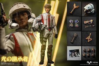 中古 ViRTUAL TOYS製 VM041 GUTS隊員 マドカ・ダイゴ 1/6フィギュア(検