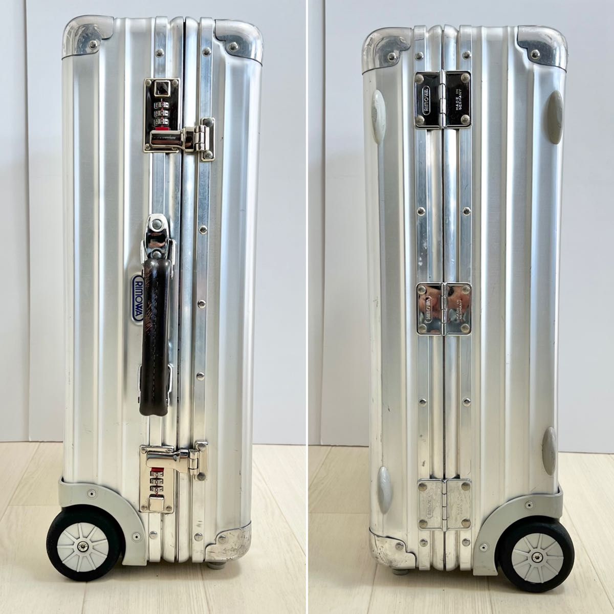 RIMOWA リモワ クラシックフライト 2輪97652廃盤 青ロゴ