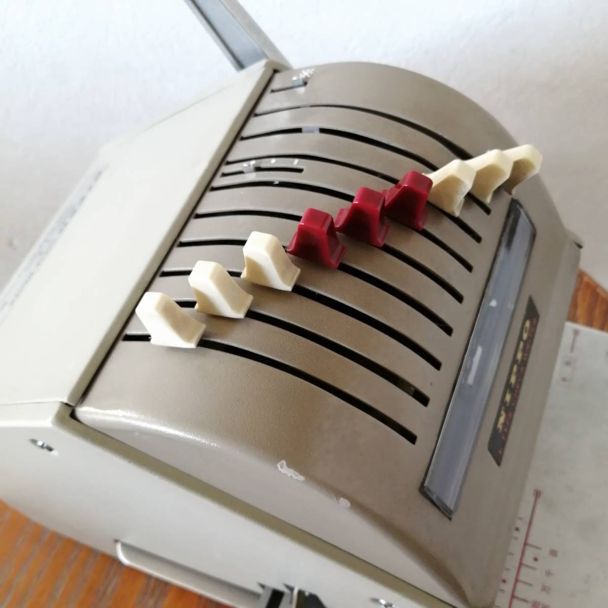 NIPPO CHECK WRITER MODEL L5 ニッポー チェックライター 小切手 手形