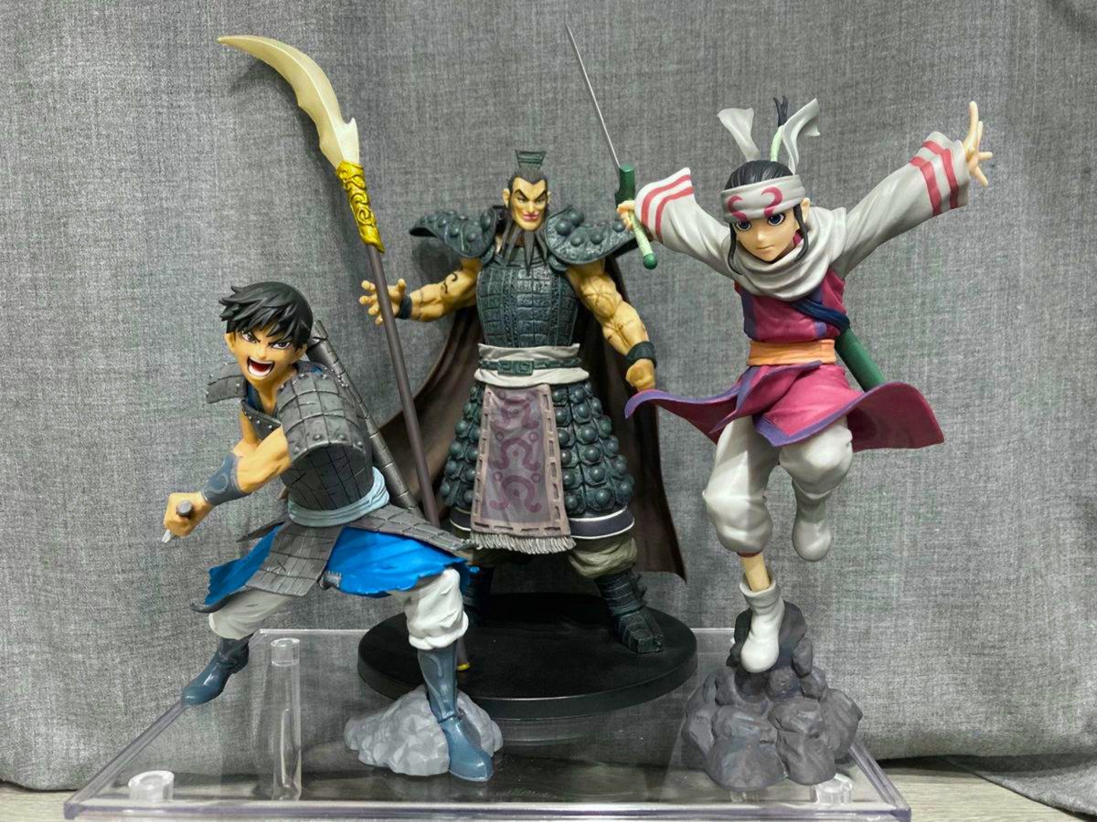 キングダム一番くじ3体セット キングダム一番くじ3体セット 次代の傑物たち