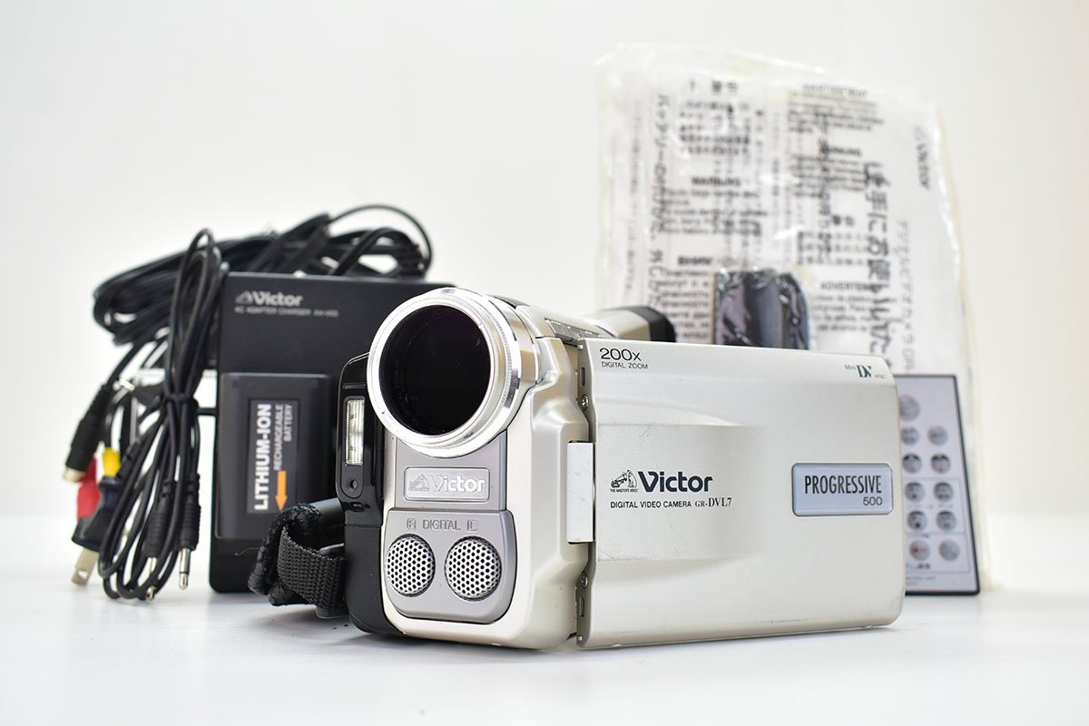 GR DVL7【動作品】 Victor MiniDVビデオカメラ 0107 GR DVL7【動作品