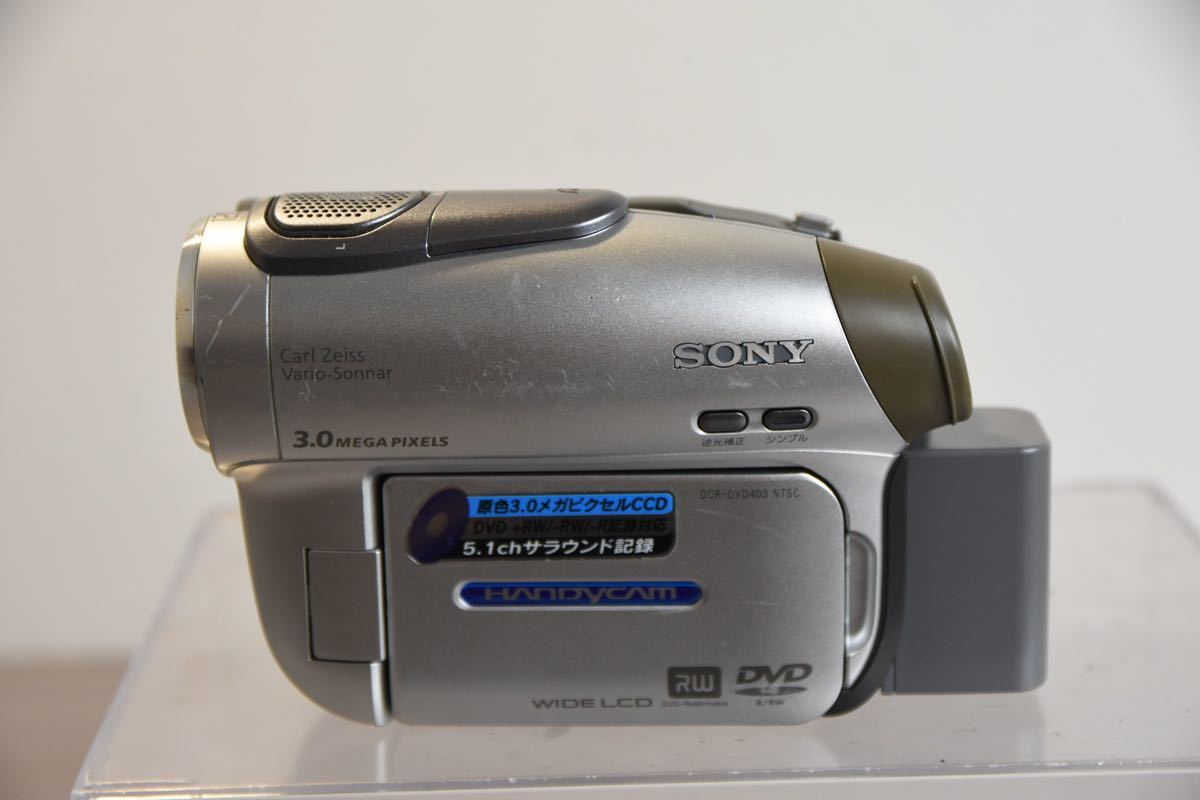 Digital 車用品・バイク用品 【中古】ソニー SONY DCR-DVD403 S