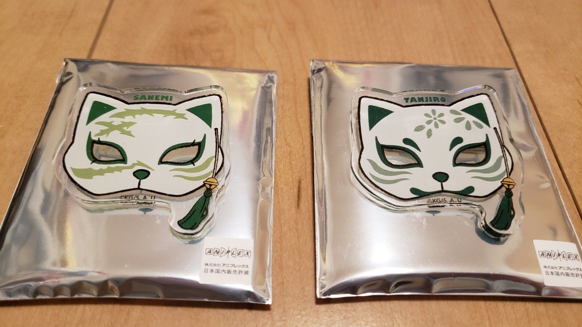 鬼滅の刃 不死川実弥 ナンジャ いこいの里 缶バッジ 鬼滅