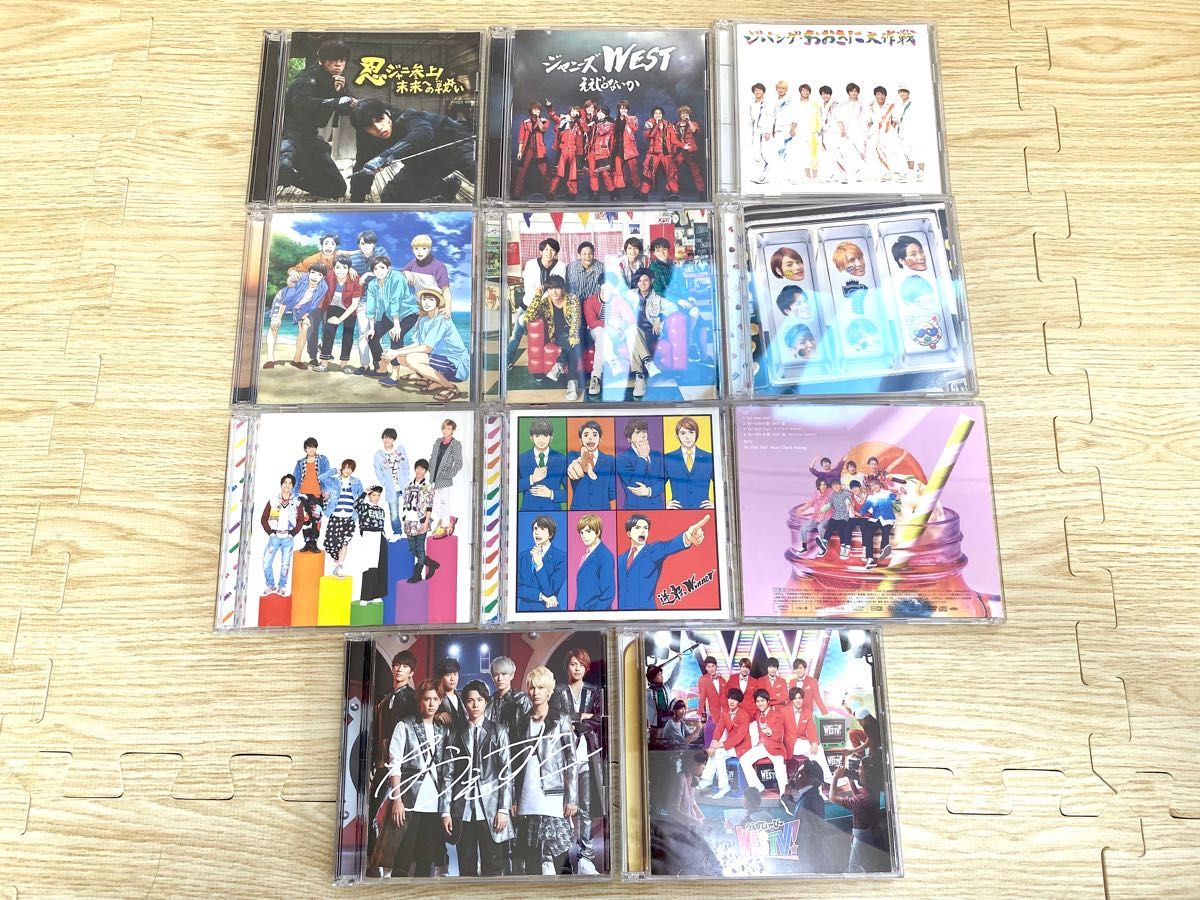 WEST. アルバム、シングルCD 55本セット まとめ売り WEST. アルバム