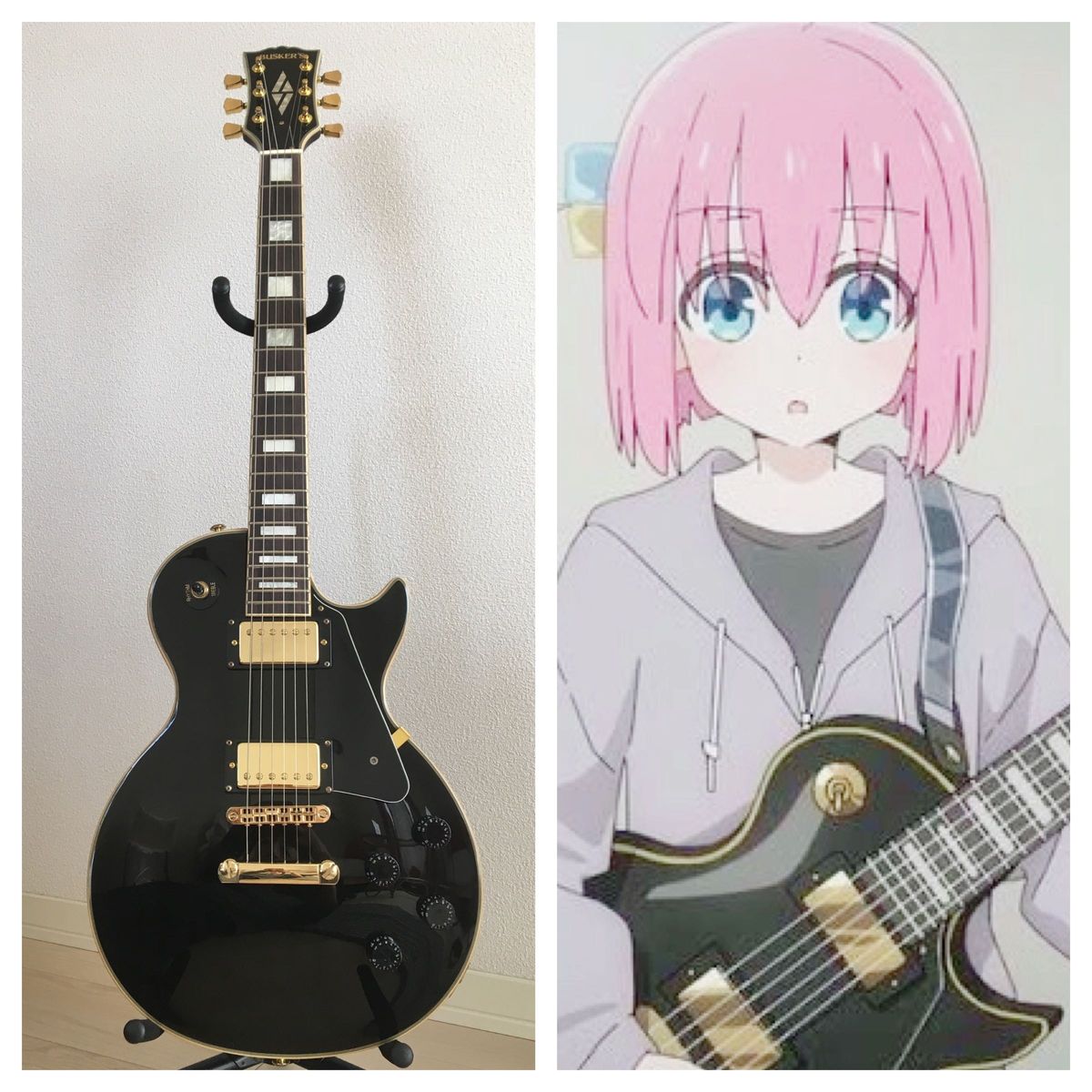 ぼっち・ざ・ろっく ］セット 後藤ひとり BUSKER'S レスポールカスタム