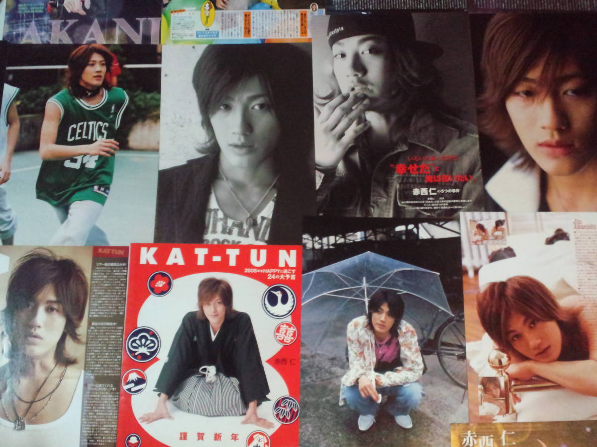Yahoo!オークション - [同梱可] KAT-TUN 赤西仁 切り抜き（50枚）no1