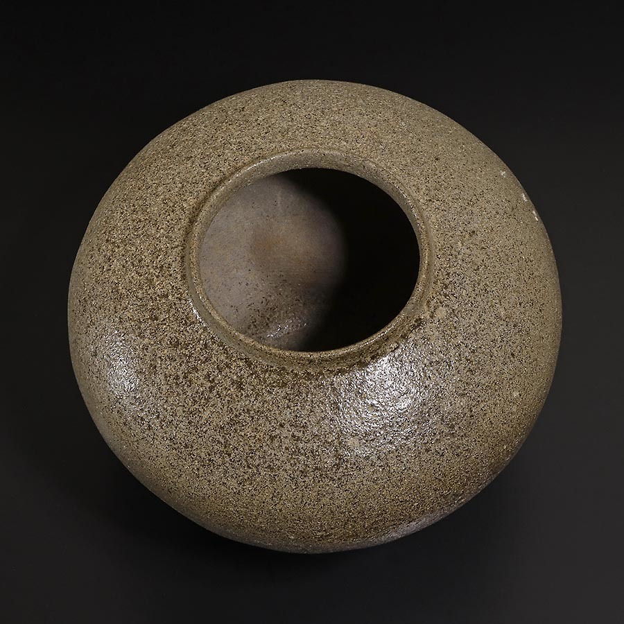 須恵器薬壺 (奈良-平安時代) 自然釉 短頸壷 猿投 Yahoo!オークション