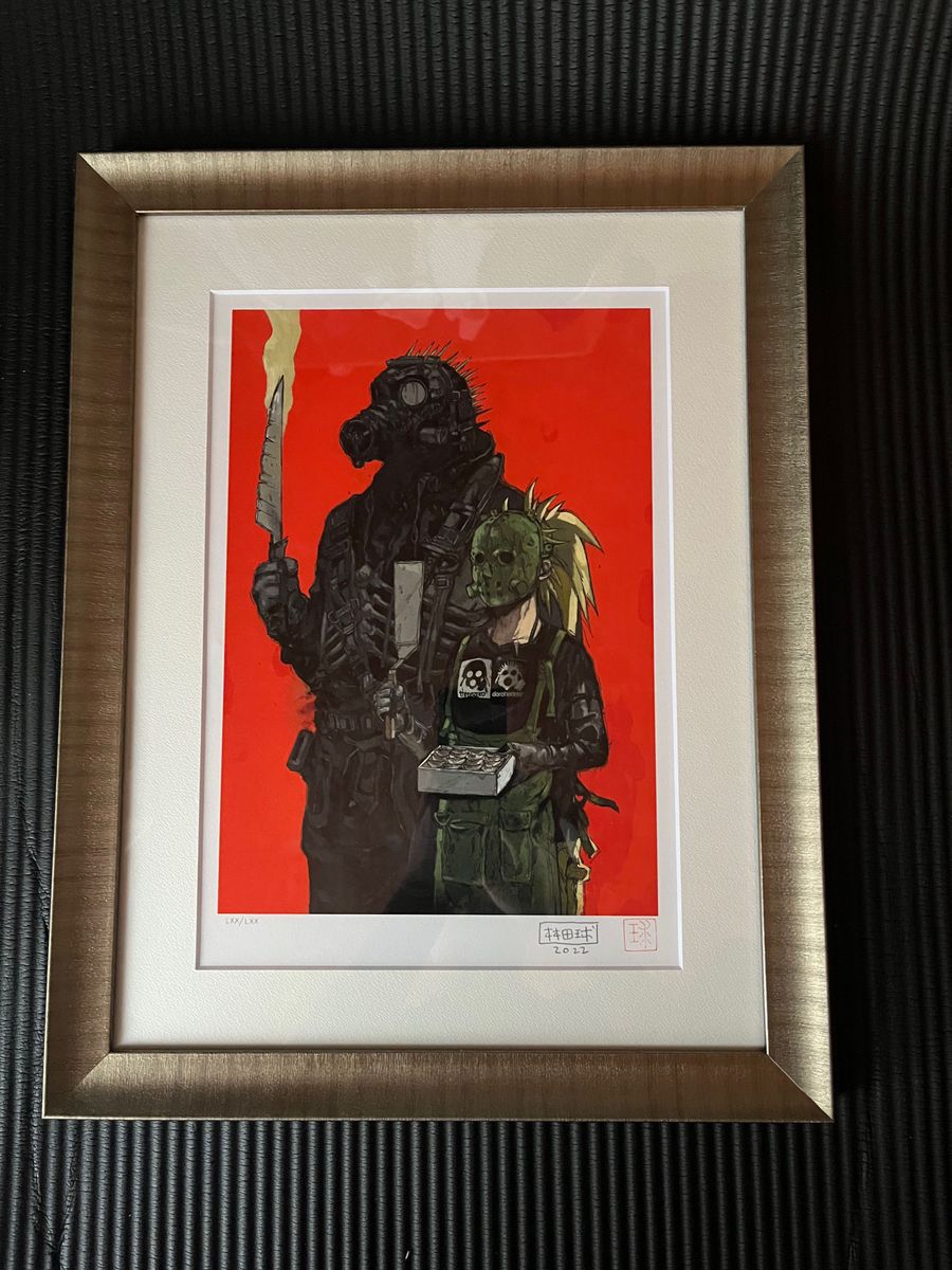 ドロヘドロ・複製原画・限定100枚・直筆サイン入り ドロヘドロ・複製