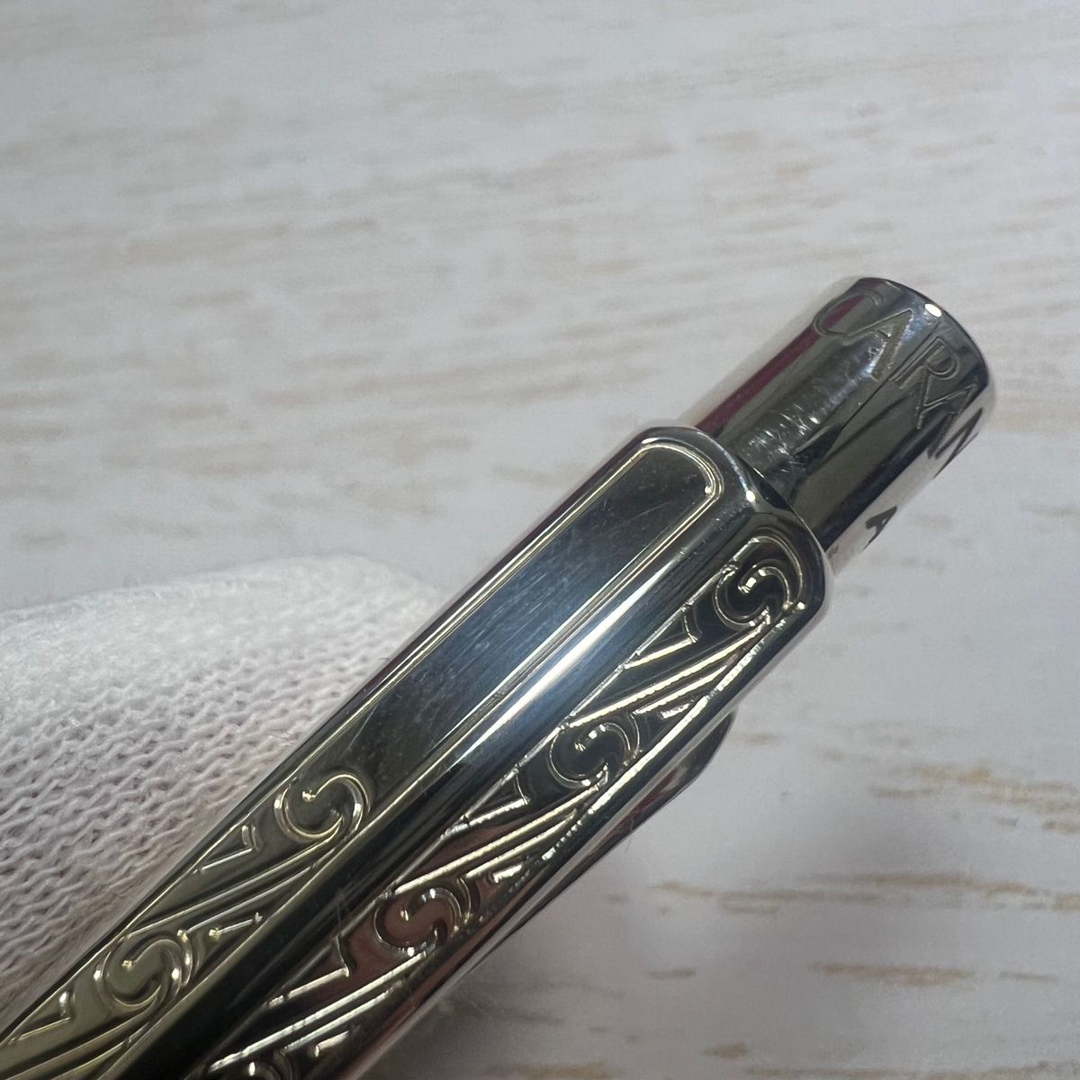 カランダッシュ アンモナイト ボールペン スターリングシルバー 925