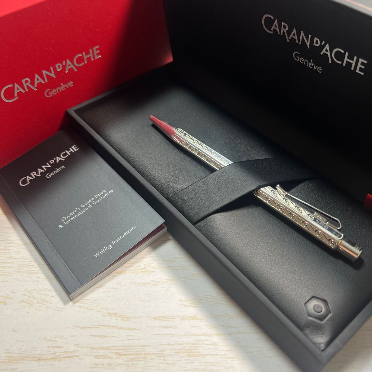 カランダッシュ アンモナイト ボールペン スターリングシルバー 925