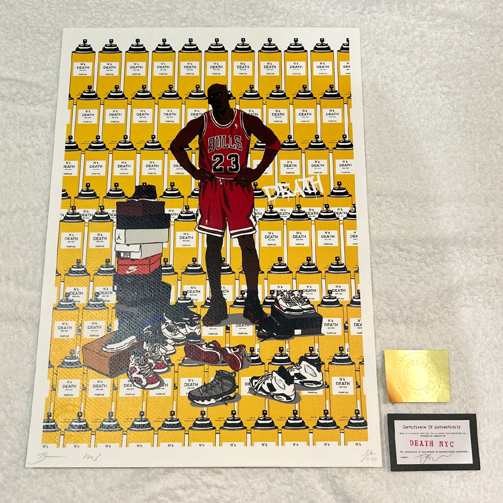 SOLD完売！ DEATHNYC 世界限定100枚 マイケルジョーダン AIR